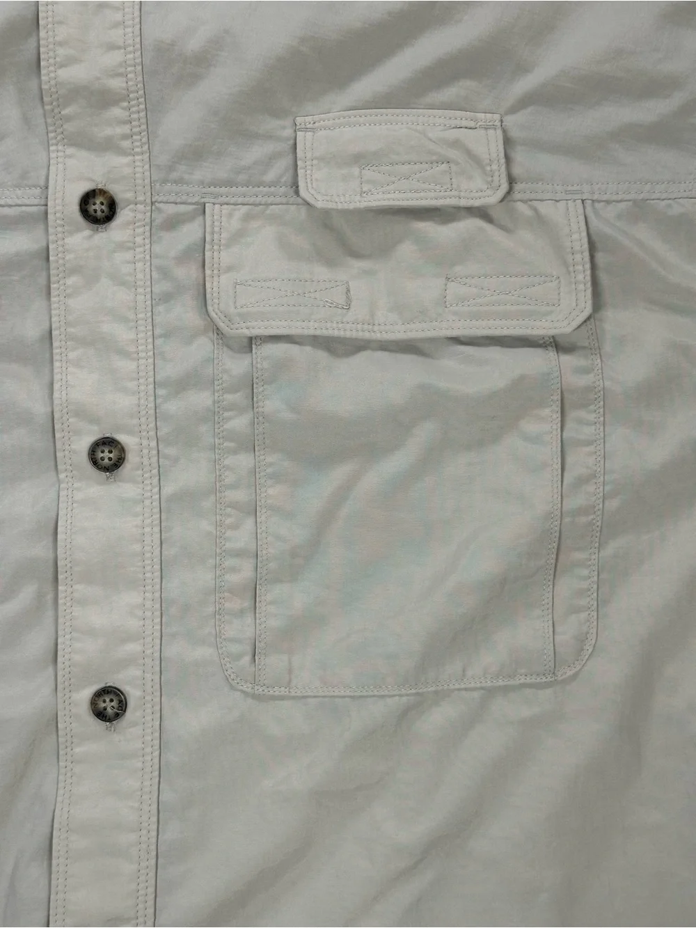 The North Face Utility Outdoor Roll-Tab Sleeve Button Down Shirt - Mens Medium